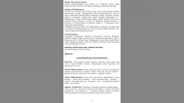 Kerala PSC syllabus of Asst Professor in Engg College ELECTRONICS AND COMMUNICATION & APPLIED ELECTR