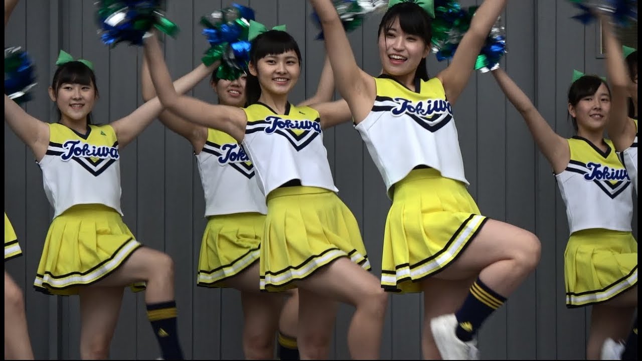 常磐大学高等学校チアダンス部1回『Call It Whatever』@ときわ祭2017