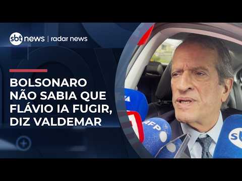 Valdemar: Bolsonaro said he didn't know about Flávio's escape | #RadarNews