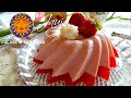 Gelatina de Fresa con Yogurt