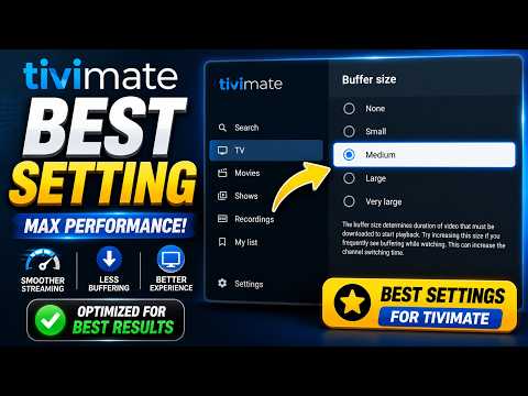 TiviMate Buffering? Change This ONE Setting!