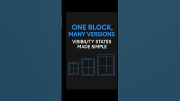 Why Dynamic Block Visibility is a Game-Changer in AutoCAD