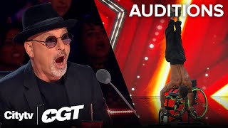 Let&#39;s Go! Woody Belfort Brings his Strength &amp; Energy to #CGT | Auditions | Canada&#39;s Got Talent 2024