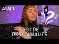 ASMR | TEST DE PERSONNALITÉ 🧠 (clavier, chuchotements...)