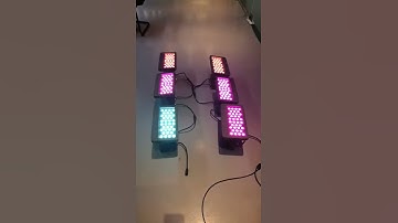 DMX control DC36V RGB flood light
