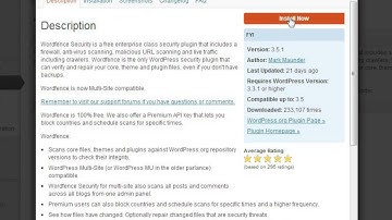 How to Install Wordfence Security to Wordpress