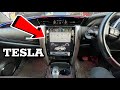 Install Long Tesla Design Android Stereo In Your Brand New Toyota Fortuner | With Jack To Jack