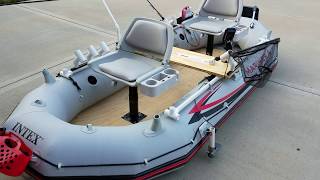 Intex Mariner 4 Bass Boat Modifications