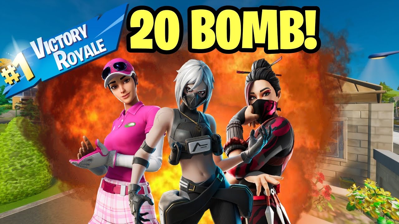 We DROPPED a *20 BOMB* in a TOURNAMENT?!