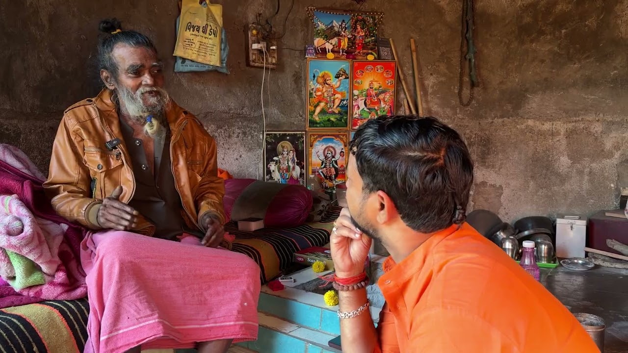 गिरनार के जंगल में नदी के किनारे सच्चे संत की पहचान क्या है?