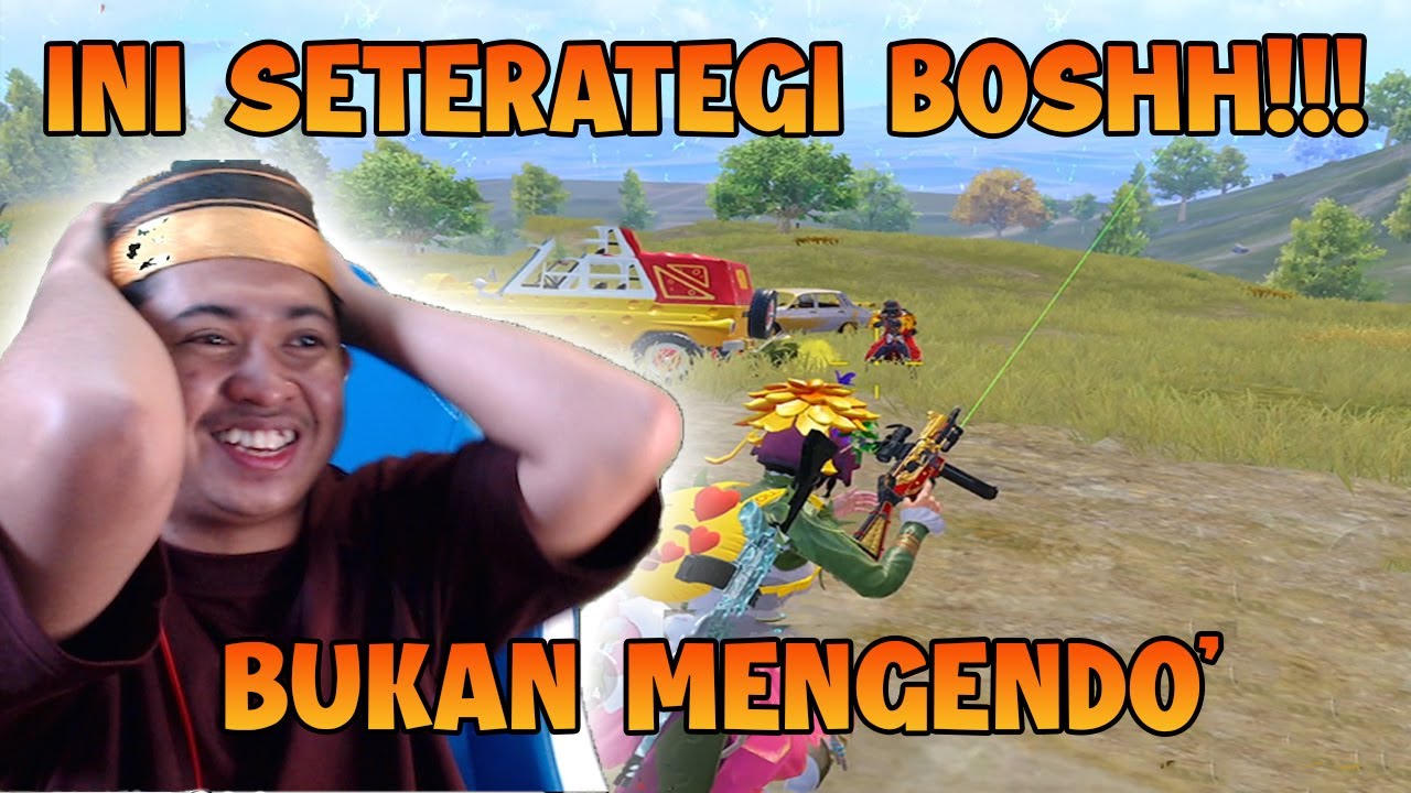 INI SETERATEGI BOSHH!!! BUKAN MENGENDO' NGahaha!!!  -PUBG Mobile