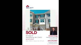 Just Sold @ 151 Olga Dr. Martinsburg, WV 25403