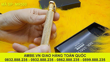 Bật lửa xăng đá độc đáo đồng khối Nhật Bản Mr300 - Ambe.vn