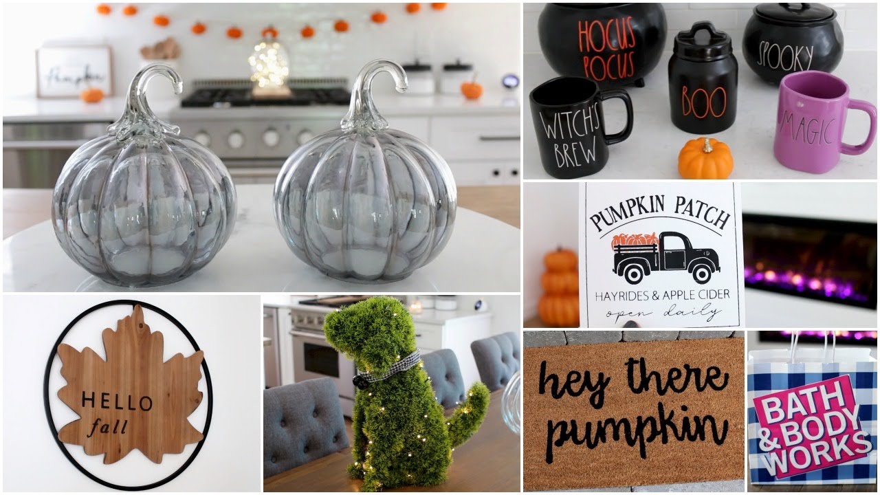 FALL DECOR HAUL + HOME DECOR HOMEGOODS, TARGET, BATH & BODY WORKS
