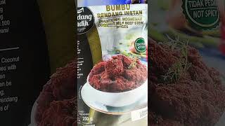 rendang gadih, bumbu rendang instan terbuat dari bahan alami berkualitas cita rasa khas Payakumbuh
