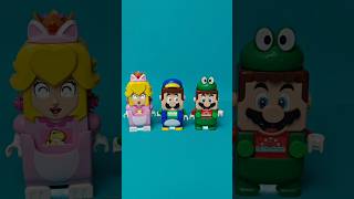 Lego Supermario power up yoshi #supermario #shorts #marioart #mario #nintendo #bowser #lego