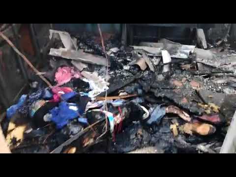 Família perde tudo após casa pegar fogo no Jardim São Silvestre