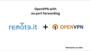 OpenVPN with No Port Forwarding