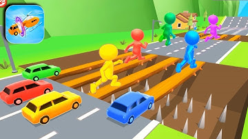 Shape-shifting Games All Levels Walkthrough Gameplay Android,iOS Stick Race Update New Level PSH2SX