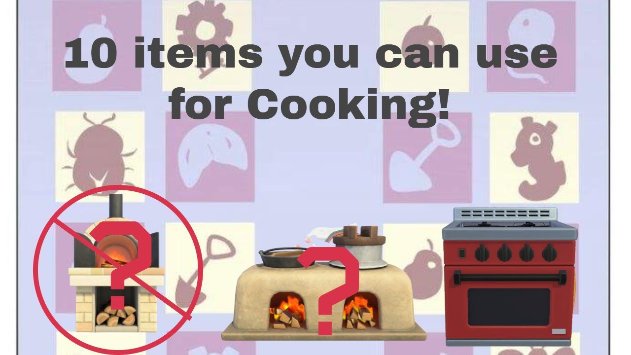 10 items for cooking! Animal Crossing New Horizons Happy Home Paradise