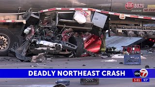 Chaparral man killed after speeding, crashing into tanker truck in Northeast El Paso
