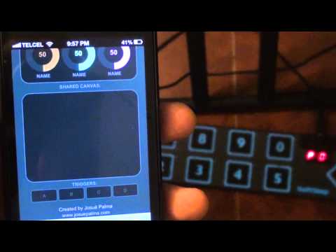 Node.js App Part 3 - Create Visuals on Mobile Devices via Kinect, Maschine and Softstep!