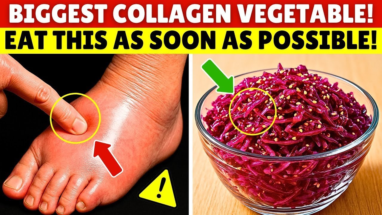 GOODBYE Joint Swelling! 8 Vegetables That BOOST Collagen Naturally | Dr Sinclair