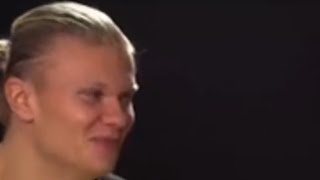 Erling Haaland Funny Moments Part 3 Interviews & Reactions
