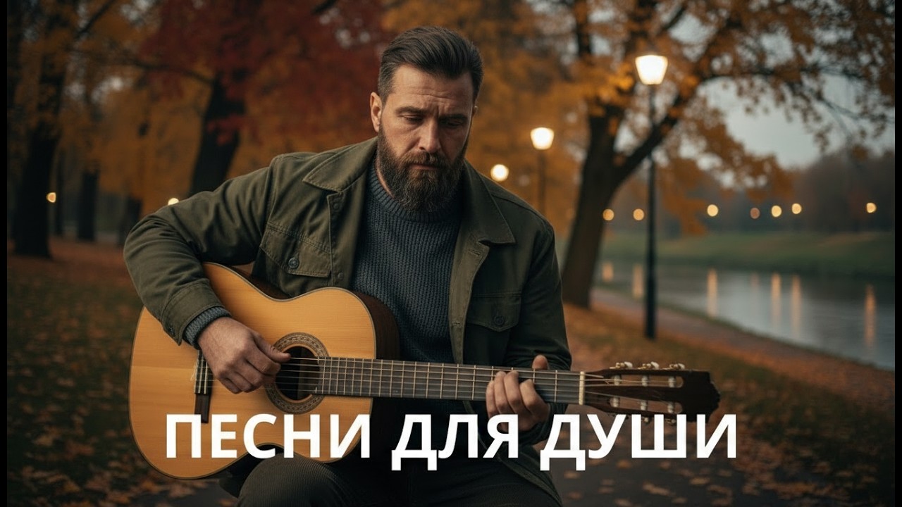 🍂 Песни для души осенью – шансон под гитару о жизни, памяти и судьбе