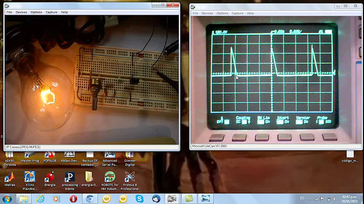 Dimmer bsico con TRIAC