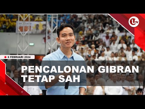 PELANGGARAN ETIK KETUA KPU TAK PENGARUHI PENCALONAN GIBRAN | U-NEWS