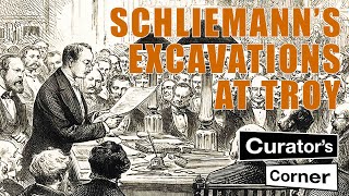 Schliemann's porky pies (lies) about excavating Troy | Curator's Corner S5 Ep11 #CuratorsCorner