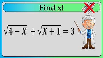 Nice Square Root Math Simplification |Find the value of X