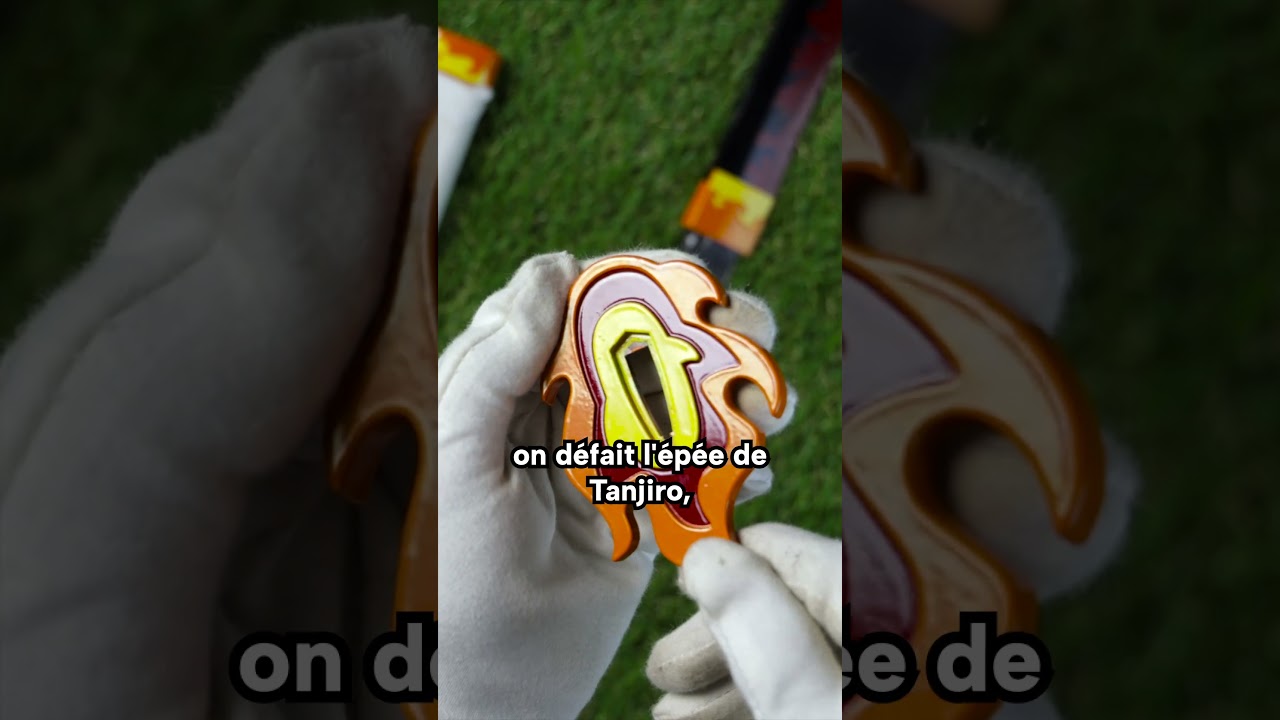 La façon la plus facile de fabriquer l'épée de Tanjiro.