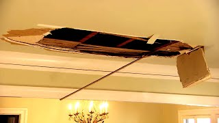 Neighbor From Hell Comes Crashing Through Ceiling