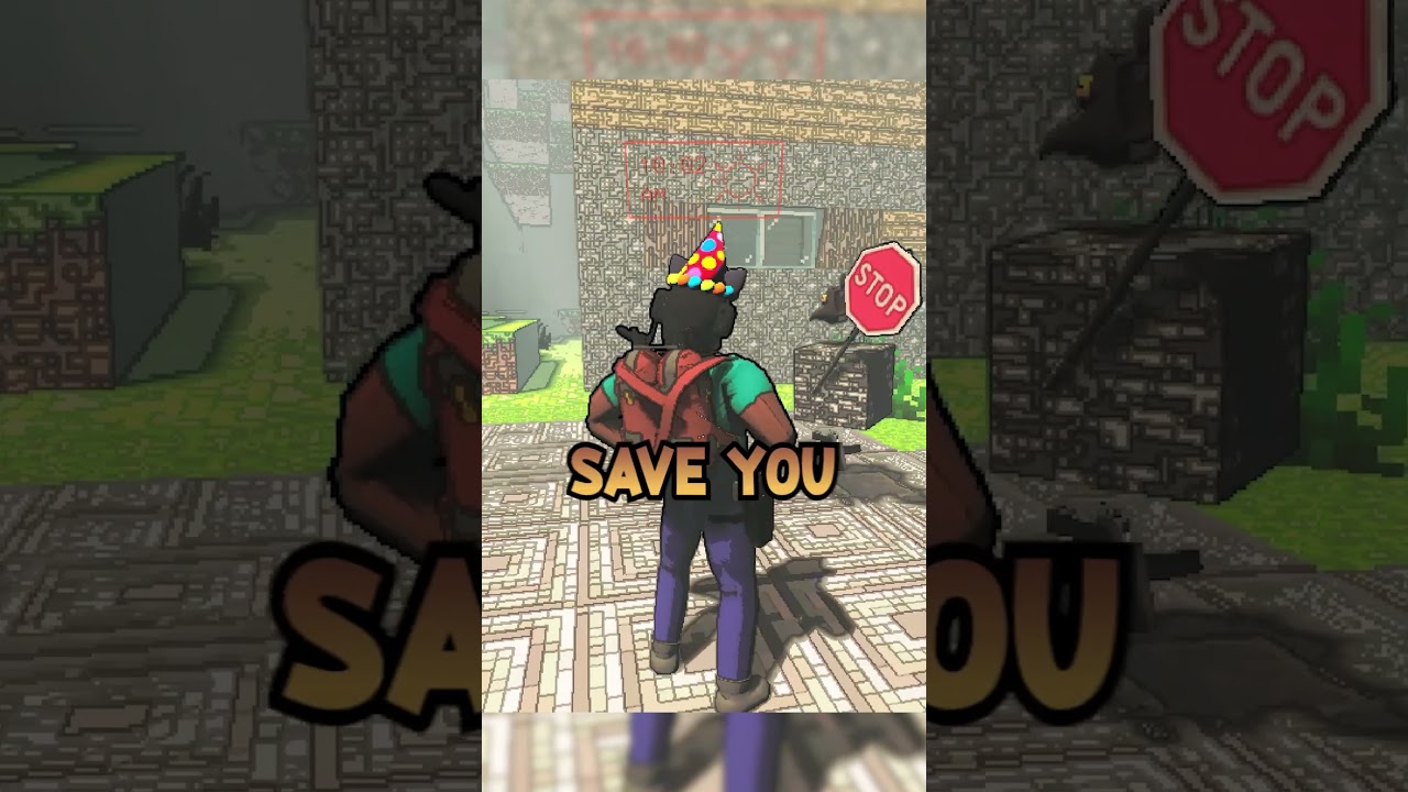 Playing Minecraft in Lethal Company