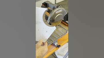 Cutting Half Circles or Other Shapes in Ceramic Tile with Wet Saw & Grinder #ceramictile #wetsaw