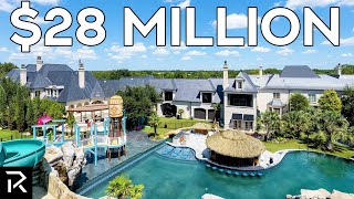 $28 MIllion Dollar Texas Mansion With its Own Haunted Waterpark