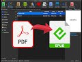 How to Convert PDF to Epub | Calibre: Transfer all your PDFs to Epubs