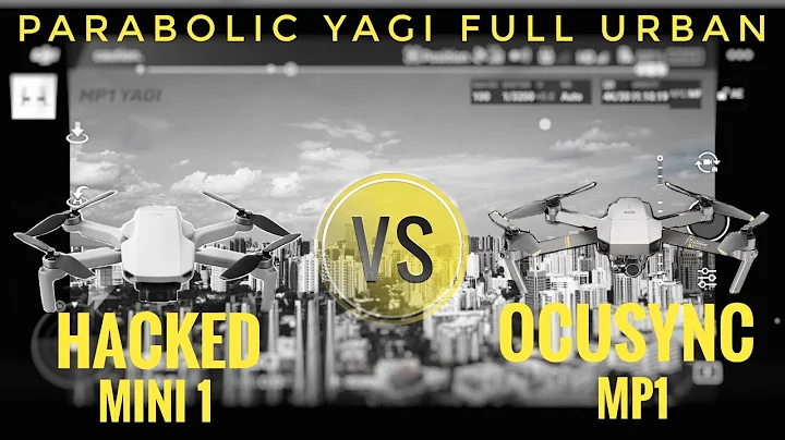 Hacked Mavic Mini 1 vs Ocusync | Full Urban CE Territory Range Test | Parabolics Yagi