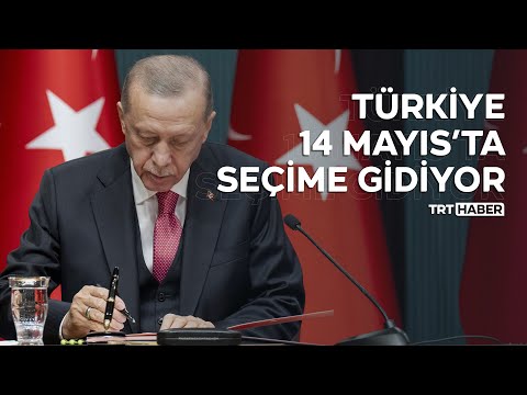 Cumhurbaşkanı Erdoğan seçim kararını imzaladı