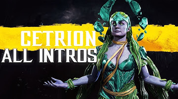 Mortal Kombat 11 ALL CETRION Intros (Dialogue & Character Banter) MK11
