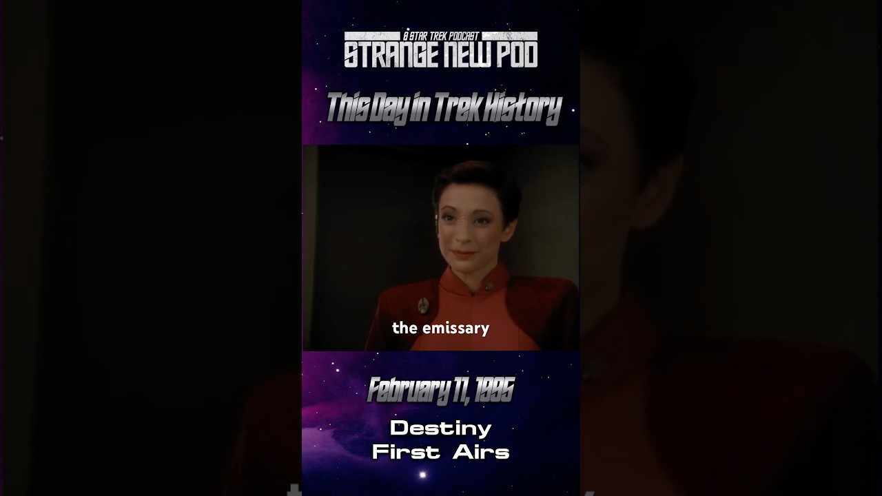 Tomorrow is the 30th anniversary of #startrekdeepspacenine “Destiny.” #startrek #startrekds9