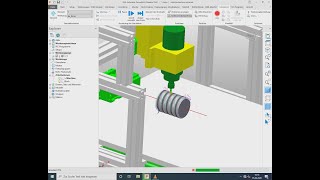 PowerMill Spiral Cylinder G-code on a 4Axis Homemade