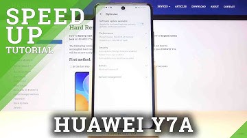 How to Speed Up HUAWEI Y7A - Optimize Android Device