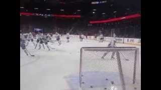 Leafs warmup vs. Flames Oct 30, 2013