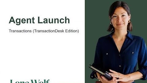 TransactionDesk for Agents