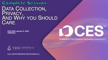 Data Collection, Privacy, and why you should care - Full Session