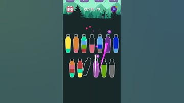 Water sort puzzle level 79. #games #puzzle #gaming #puzzlegame #level #gameplay