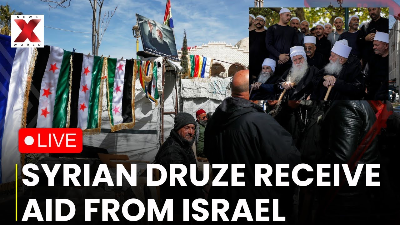 Druze LIVE: Community in Northern Israel Gathers Aid for Syrian Druze Amid Crisis | NewsX World